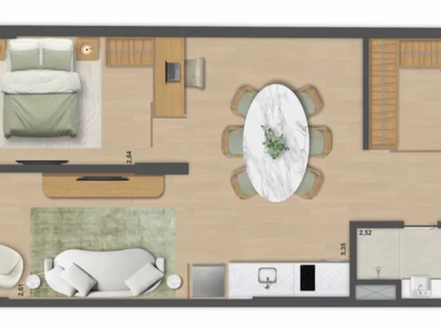 Imagem 16: Studio Próximo à Praia de Copacabana em Localização Privilegiada - Be in Rio Praia de