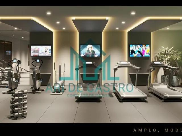 Imagem 6: Apartamento 4 Suítes, 424m² a beira-mar da Praia de Ponta Verde, Varanda Gourmet com