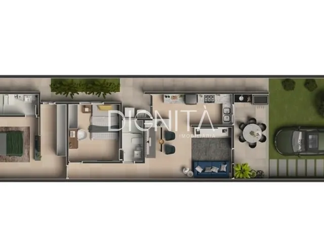 Imagem 10: Casa moderna 3 dormitório em rua privativa - Eusébio-CE