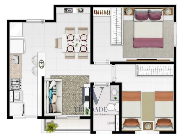 Imagem 6: Apartamento Residencial em Indaiatuba - São Paulo, Chácara Alvorada