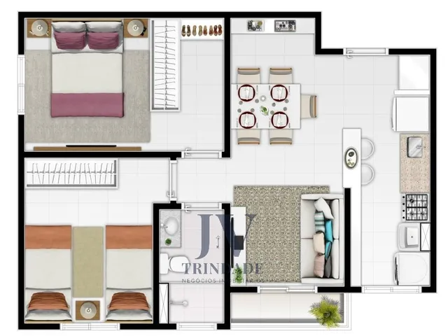 Imagem 8: Apartamento Residencial em Indaiatuba - São Paulo, Chácara Alvorada