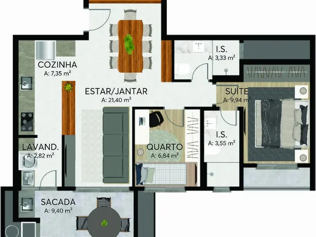 Imagem 14: Apartamento para Venda em Curitiba / PR no bairro Bacacheri