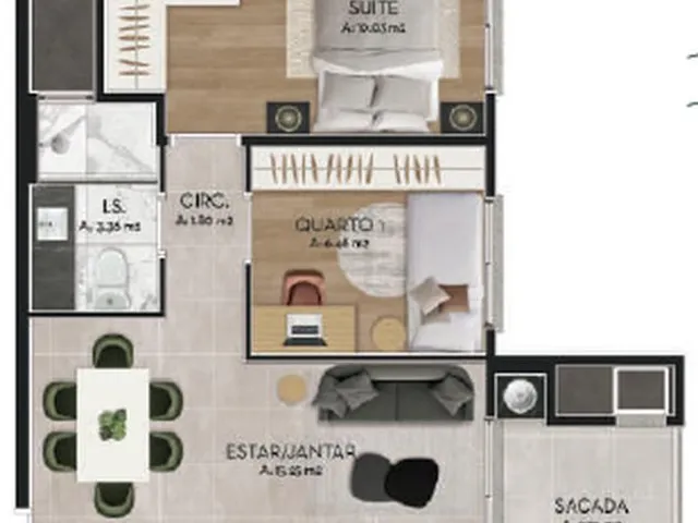 Imagem 13: Apartamento para Venda em Curitiba / PR no bairro Bacacheri