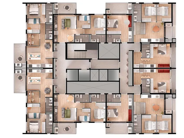 Imagem 3: Apartamento para Venda em Curitiba / PR no bairro Boa Vista