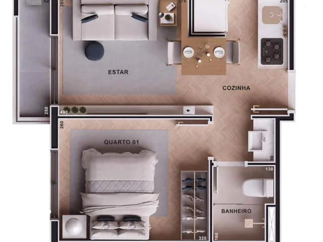 Imagem 5: Apartamento para Venda em Curitiba / PR no bairro Centro
