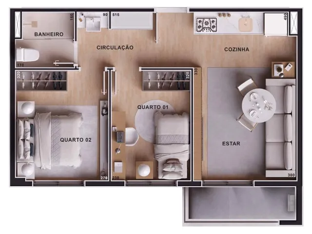 Imagem 3: Apartamento para Venda em Curitiba / PR no bairro Centro