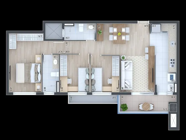 Imagem 16: Apartamento para Venda em Curitiba / PR no bairro Água Verde