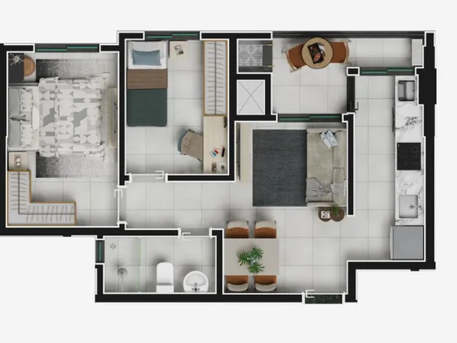 Imagem 15: Apartamento para Venda em Curitiba / PR no bairro Capão Raso