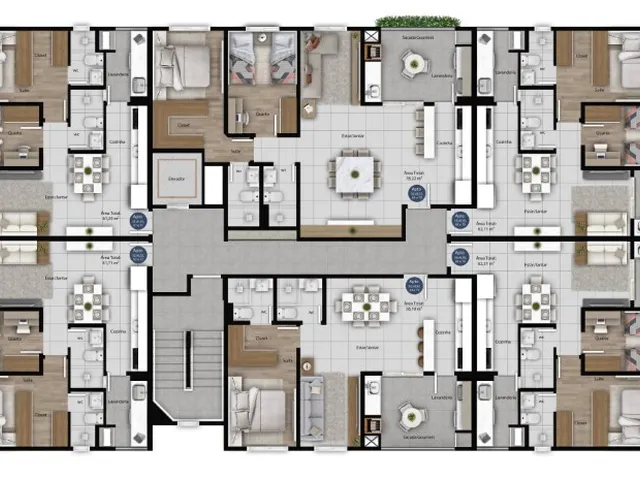 Imagem 14: Cobertura Duplex para Venda em Curitiba / PR no bairro Boa Vista