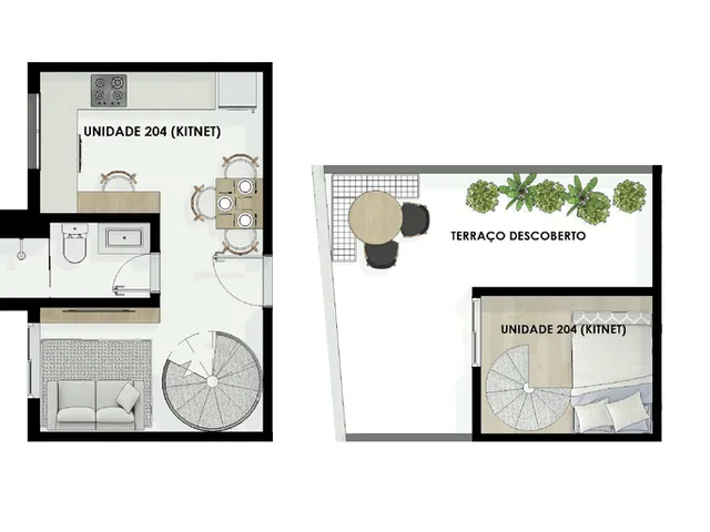 Imagem 2: Apartamento Garden para Venda em Curitiba / PR no bairro Alto da XV
