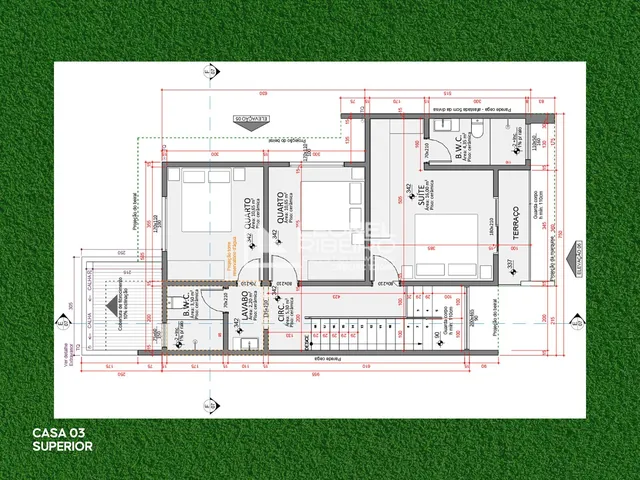 Imagem 2: Casa Sobrado com 3 Dormitórios (1 Suíte) À Venda, 137,61 M² no Bairro Fritz Lorenz - Timbó/Sc