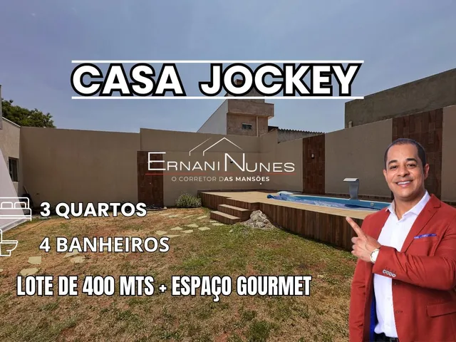 Imagem: Casa Jockey Composta por 3 suítes 4 banheiros