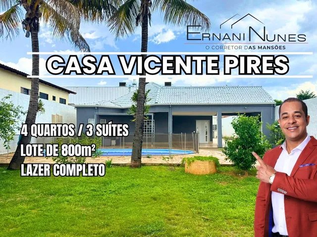 Imagem: Casa Rua 3 de Vicente Pires composta 4 quartos