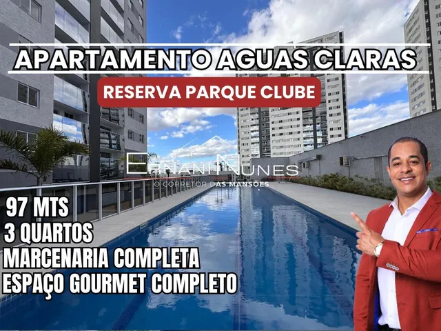Imagem 1: APARTAMENTO RESERVA PARQUE CLUBE AGUAS CLARAS 3 QUARTOS (AP00083