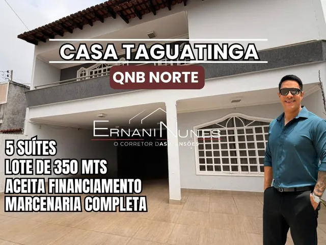 Imagem 5: TAGUATINGA NORTE QNB 10 5 QUARTOS 5 SUÍTES ACEITA FINANCIAMENTO ARMÁRIOS