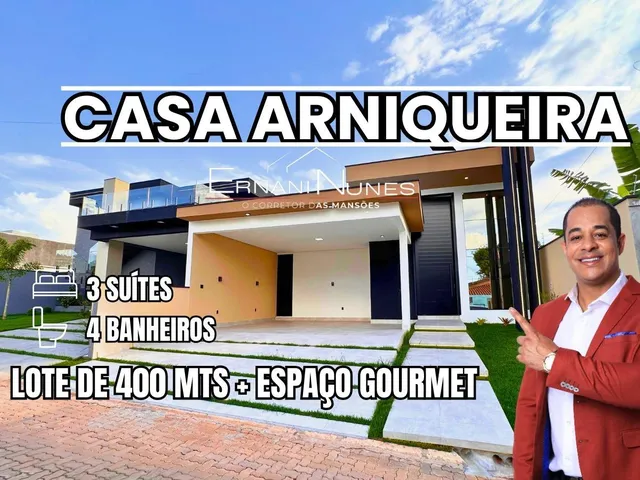 Imagem: Casa em Arniqueira composta por 3 Suítes