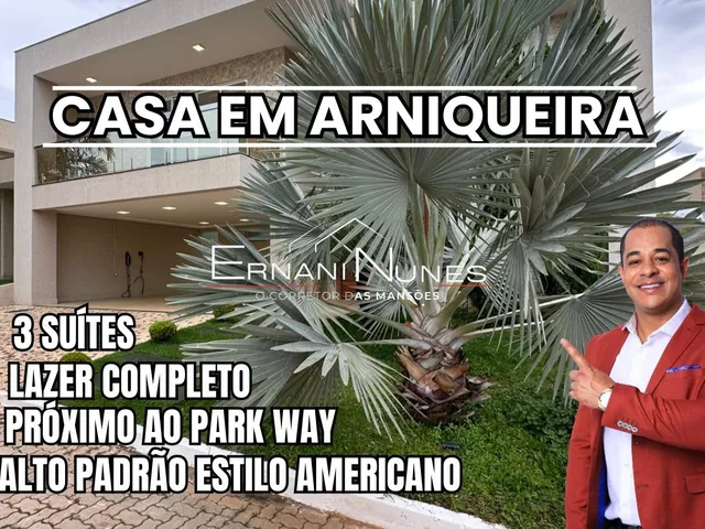 Imagem: CASA EM Arniqueira 3 SUÍTES LAZER COMPLETO