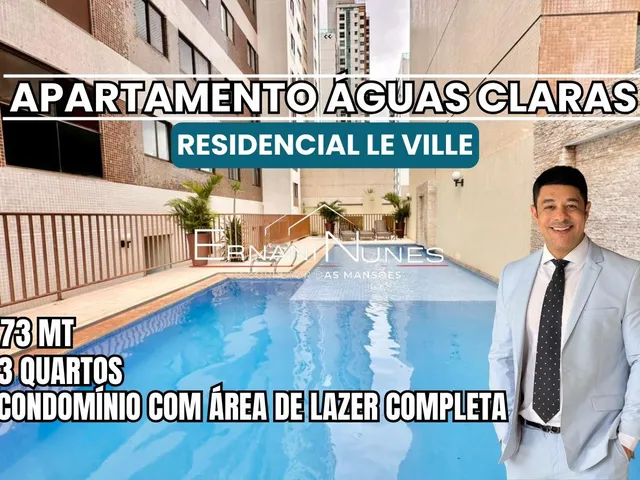 Imagem: ÁGUAS CLARAS RESIDENCIAL LE VILLE 3 QUARTOS