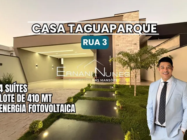 Imagem: TAGUAPARQUE RUA 3 4 QUARTOS 4 SUÍTES ENERGIA