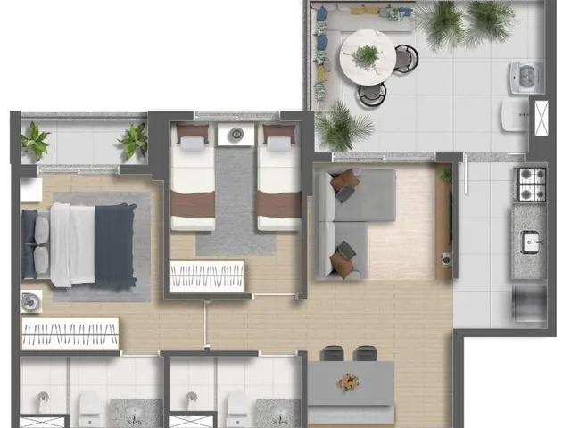 Imagem 14: 0 Apartamento com 3 dormitórios