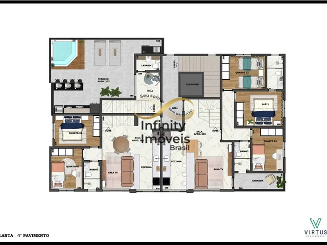 Imagem 3: Apartamento à venda no bairro Heliópolis - Belo Horizonte/MG