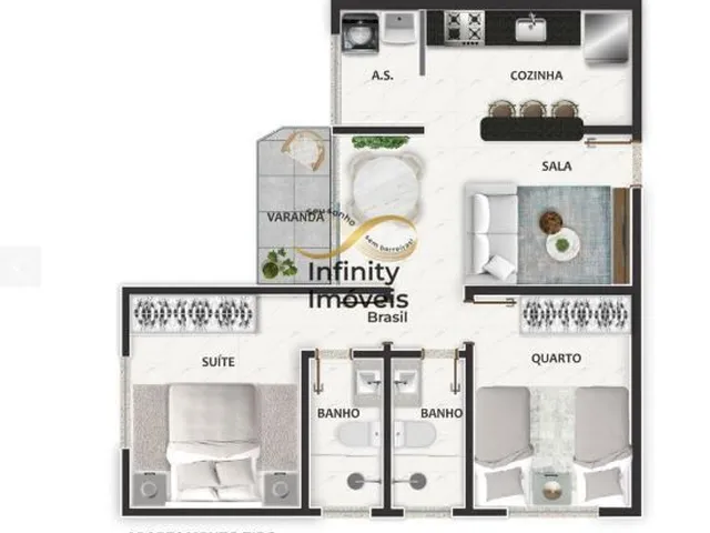 Imagem 9: Apartamento à venda no bairro Centro - Contagem/MG