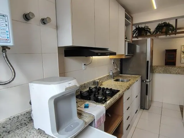 Imagem 12: ALUGO Apto Mobiliado,51 m² Barra, Nascente, Vista Mar, Armários, Ar , Varanda, Cozinha