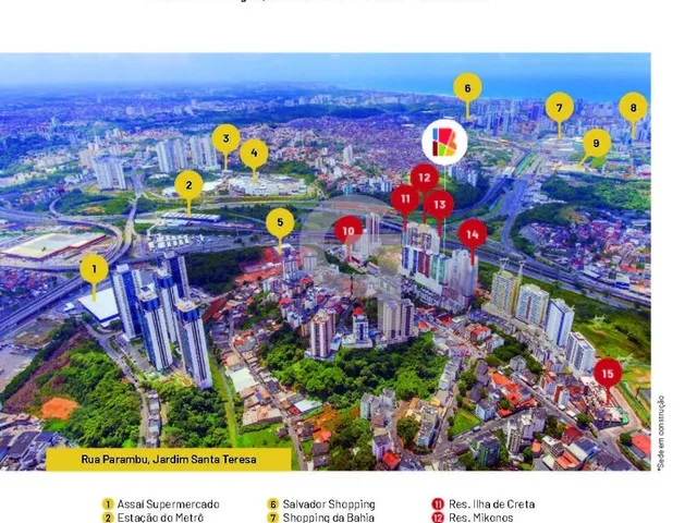 Imagem 15: 3/4, suíte, varanda, armários e lazer completo no Resid. Barcelona - Luiz Anselmo