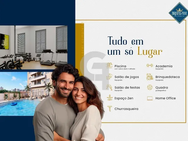 Imagem 4: 2 suítes sendo 1 americana no Resid. Brotas Prime: modernidade e conforto em Salvador!