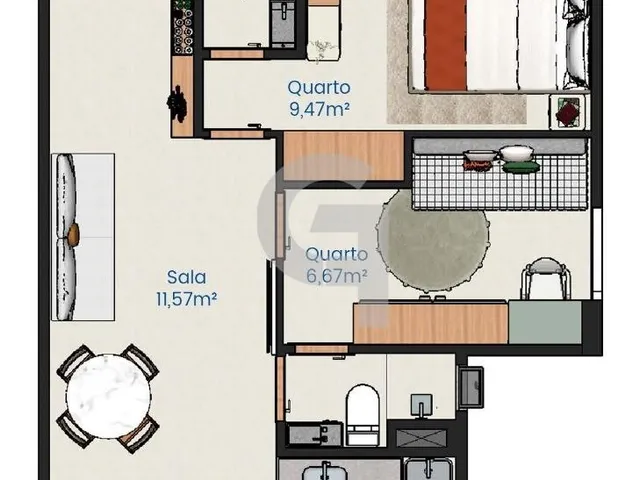Imagem 13: 2 suítes sendo 1 americana no Resid. Brotas Prime: modernidade e conforto em Salvador!