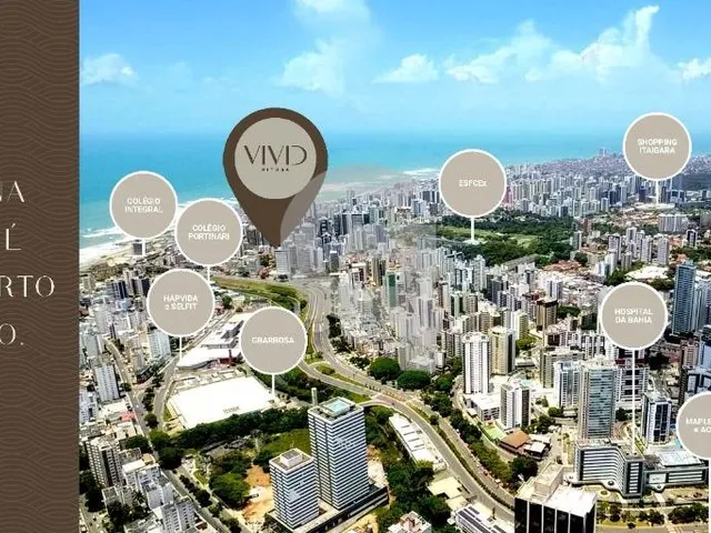 Imagem 3: VIVID PITUBA: seu 3/4 com suíte, varanda gourmet e 1 ou 2 garagens, Salvador/Ba