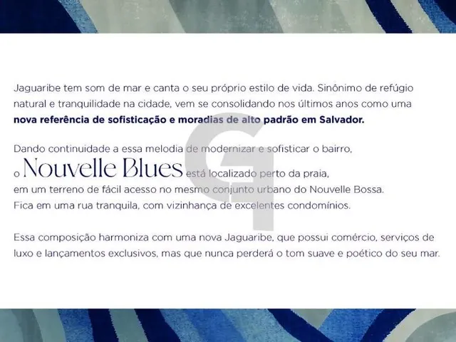 Imagem 2: Apartamento com 3/4 no Nouvelle Blues: o seu novo refúgio de sofisticação em