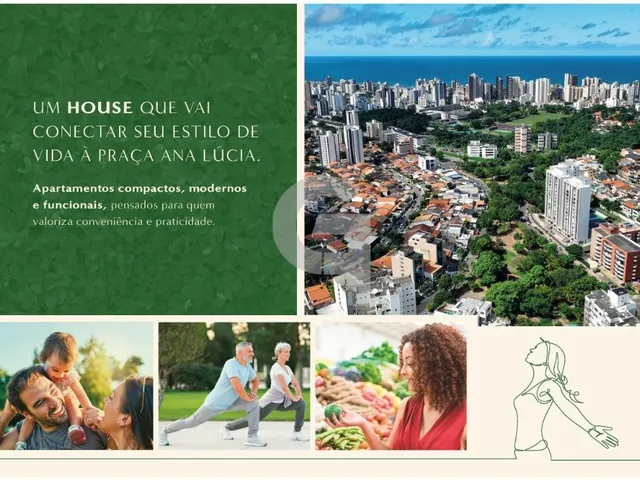 Imagem 2: Venha viver no HOUSE PRAÇA ANA LÚCIA no Itaigara. Um empreendimento que te coloca no