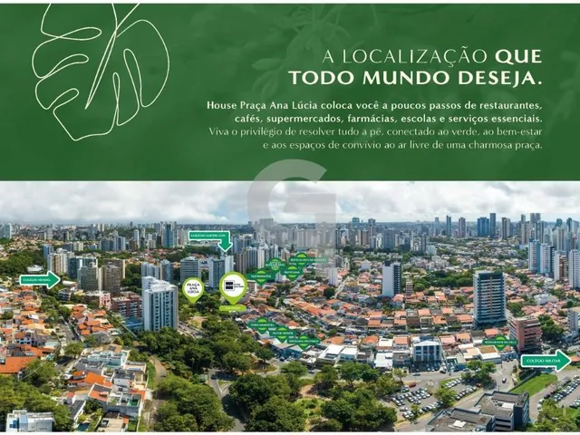 Imagem 3: Venha viver no HOUSE PRAÇA ANA LÚCIA no Itaigara. Um empreendimento que te coloca no
