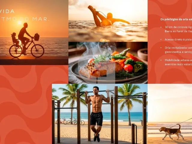 Imagem 2: Seu 1/4 na Orla de Salvador na Praia do Corsário / Pituaçu - Smart Copacabana