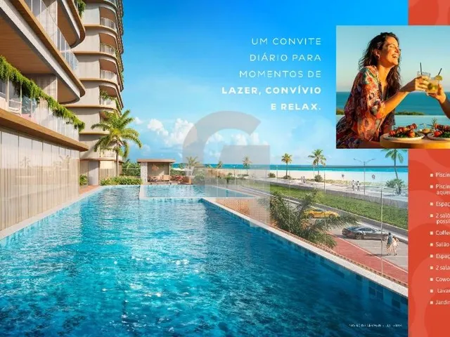 Imagem 13: Seu 1/4 na Orla de Salvador na Praia do Corsário / Pituaçu - Smart Copacabana