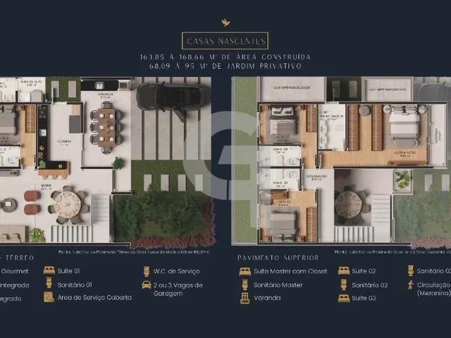 Imagem 12: Casa duplex com 4 suítes na Av. Priscila Dutra - Le Jardin Residence