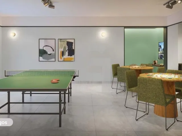 Imagem 5: Luxo e conforto no MOOD COSTA AZUL. Seu 3/4 com suíte, varanda gourmet e muita mais