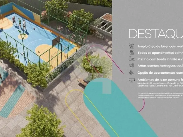 Imagem 2: Luxo e conforto no MOOD COSTA AZUL. Seu 3/4 com suíte, varanda gourmet e muita mais