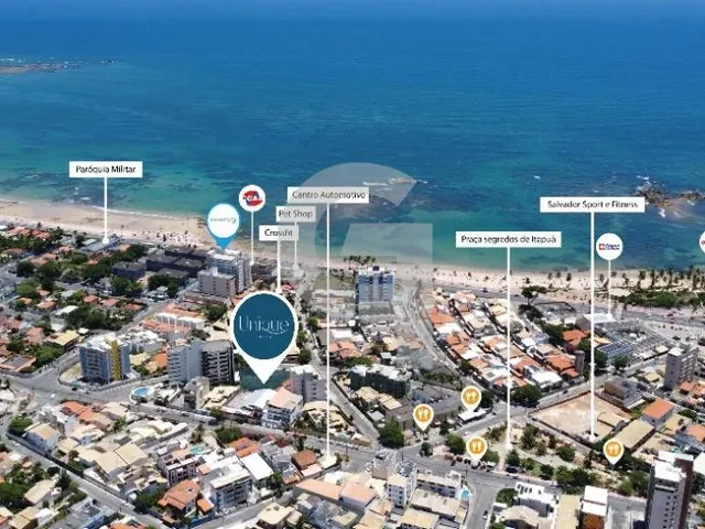 Imagem 7: Apartamento com 3/4 sendo 1 suíte no Unique Piatã em Salvador