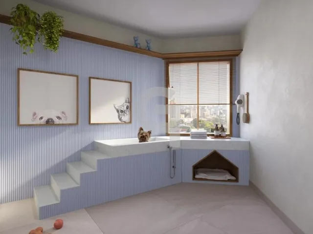 Imagem 11: Apartamento com 4 quartos sendo 2 suítes, varanda gourmet e lazer completo no Dom Horto