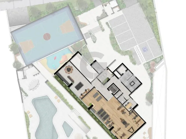 Imagem 8: Apartamento com 4 quartos sendo 2 suítes, varanda gourmet e lazer completo no Dom Horto