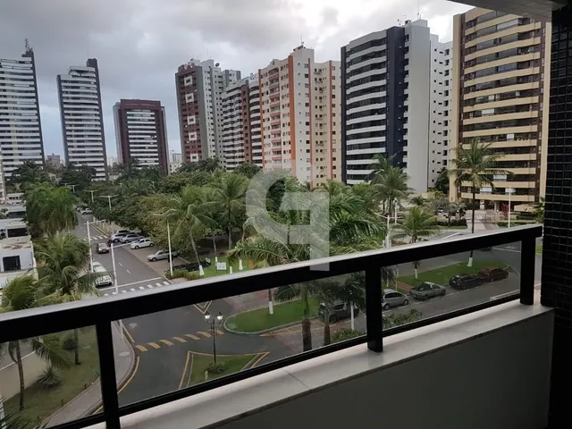 Imagem 1: Apartamento 1/4 mobiliado, varanda e vista livre no Pituba Ville, Salvador/BA