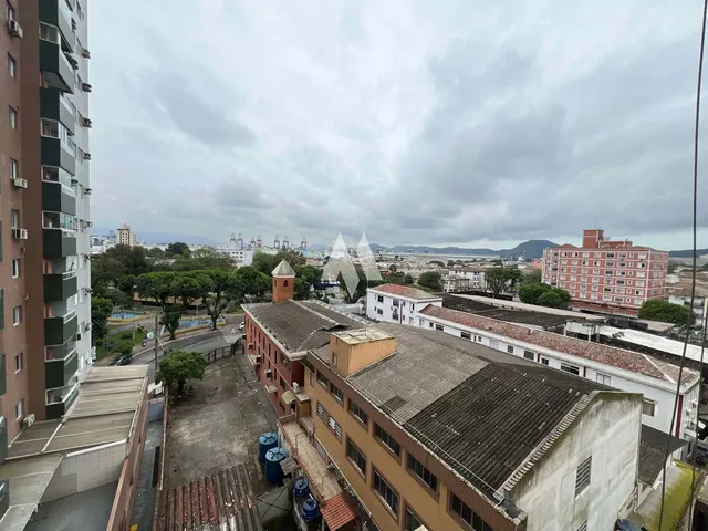 Imagem 12: Apartamento de 1 Dormitório com Varanda e Vista Livre no Embaré - Santos/Sp