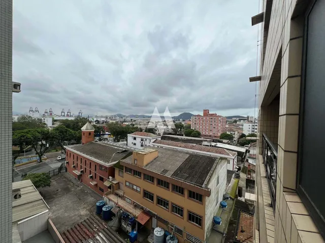 Imagem 5: Apartamento de 1 Dormitório com Varanda e Vista Livre no Embaré - Santos/Sp