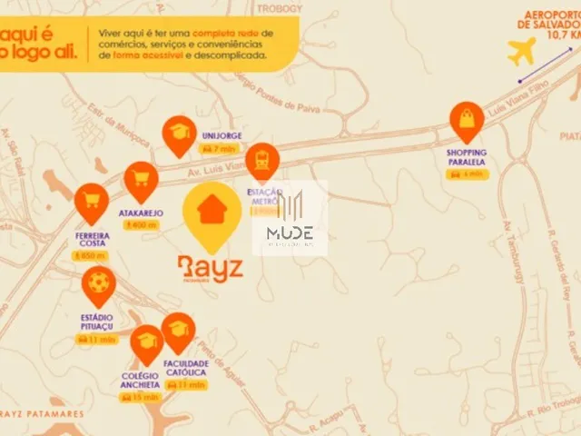 Imagem 12: RAYZ PATAMARES Apartamento com 2 dormitórios