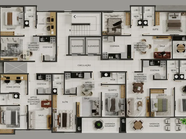 Imagem 11: Venda de Apartamento de 2 Quartos no Jardim Oceania, João Pessoa-PB: 52,46 m², 1