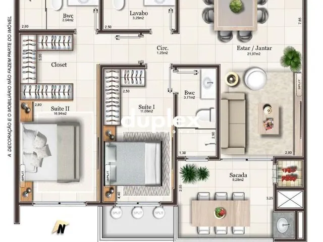 Imagem 12: HOME CLUB COM 2 SUÍTES, SACADA GOURMET E 1 VAGA EM CAMPINAS