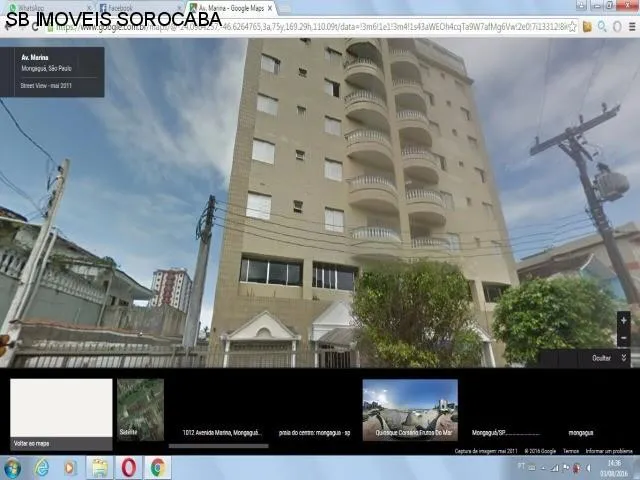 Imagem 4: Cobertura em avenida movimentada na praia de Mongaguá - Centro, apenas duas quadras do