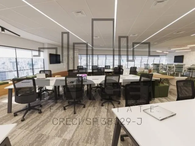 Imagem 1: Aluguel de Sala Comercial Mobiliada na Berrini com 752 M² 100% Pronta